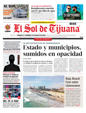 Cover of El Sol de Tijuana