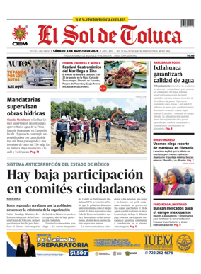 Cover of El Sol de Toluca
