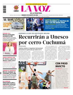 Cover of La Voz de la Frontera