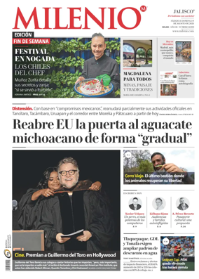 Cover of Milenio Jalisco