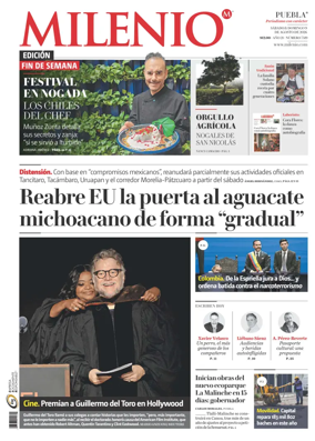 Cover of Milenio Puebla