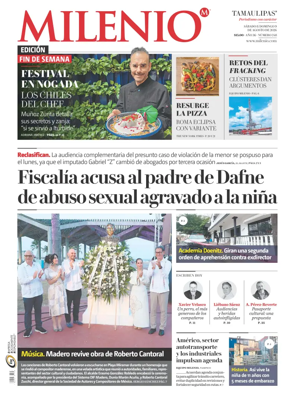 Cover of Milenio Tamaulipas