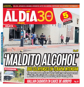 Cover of Periodico Al Dia (Celaya)