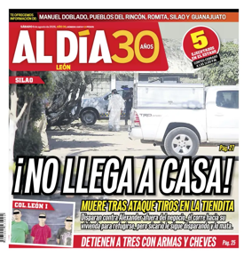 Cover of Periodico Al Dia (Leon)