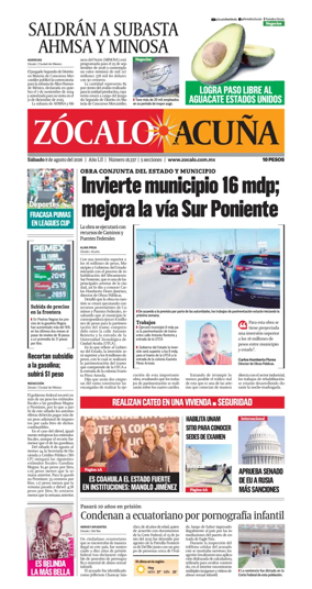 Cover of Zocalo Acuna