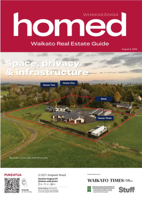 Cover of Homed Waikato Region