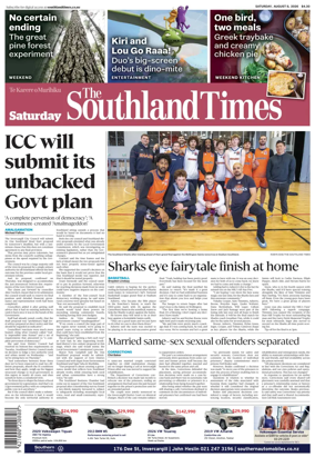 Cover of The Southland Times
