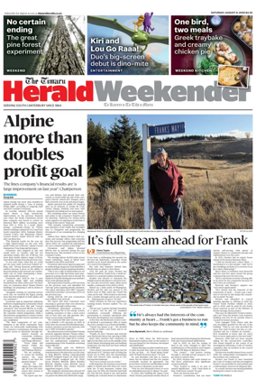 Cover of The Timaru Herald