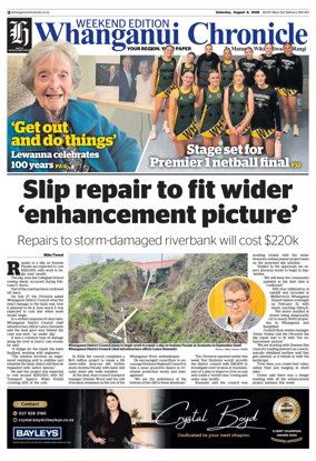 Cover of Whanganui Chronicle
