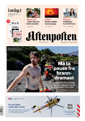 Cover of Aftenposten