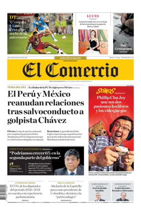 Cover of Diario El Comercio