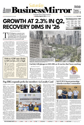 Cover of BusinessMirror