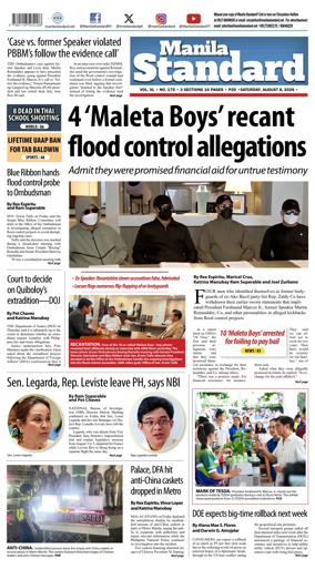 Cover of Manila Standard