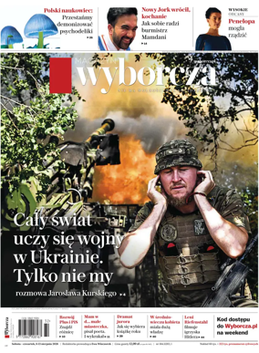 Cover of Gazeta Wyborcza