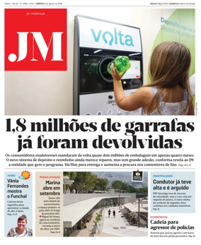 Cover of Jornal Madeira