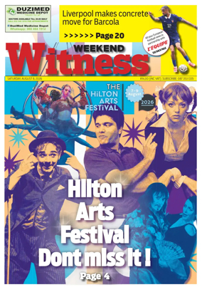 Cover of The Weekend Witness (South Africa)