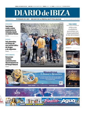Cover of Diario de Ibiza
