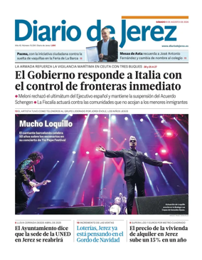 Cover of Diario de Jerez