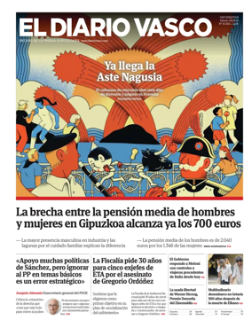 Cover of Diario Vasco (Alto Deba)
