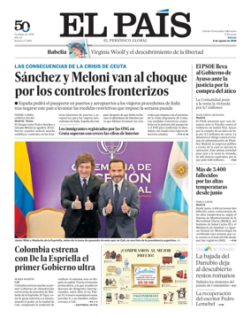 Cover of EL PAIS Valencia