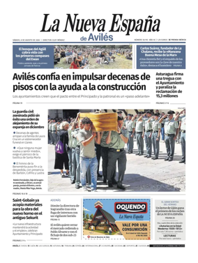 Cover of La Nueva Espana (Aviles)