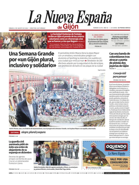 Cover of La Nueva Espana (Gijon)