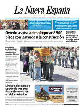 Cover of La Nueva Espana (Oviedo)