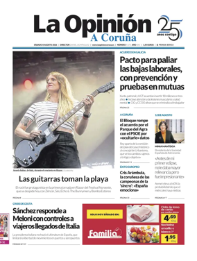 Cover of La Opinion de A Coruna