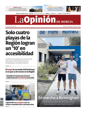 Cover of La Opinion de Murcia