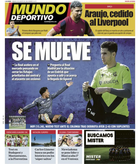 Cover of Mundo Deportivo (Gipuzkoa)