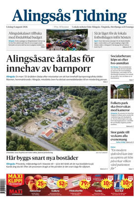Cover of Alingsas Tidning