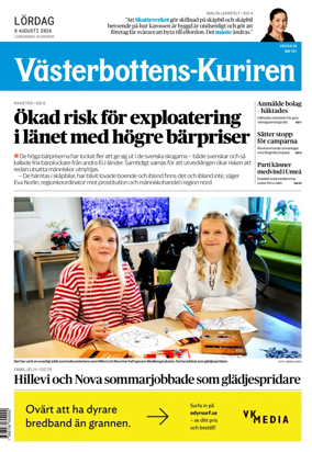 Cover of Vasterbottens-Kuriren