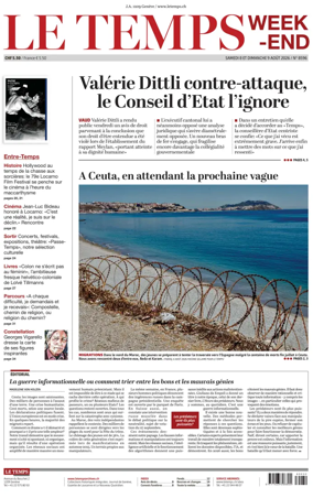 Cover of Le Temps