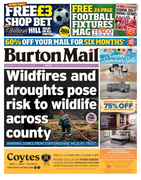 Cover of Burton Mail