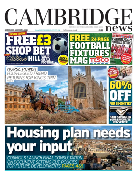 Cover of Cambridge News