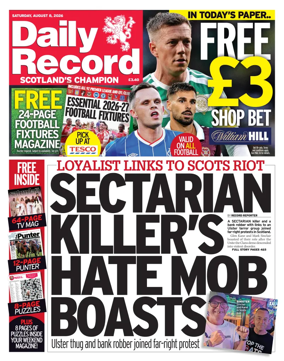 Cover of Daily Record