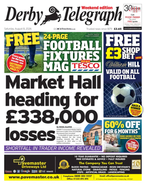 Cover of Derby Telegraph