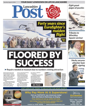 Cover of Lancashire Evening Post