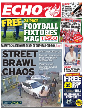 Cover of Liverpool Echo