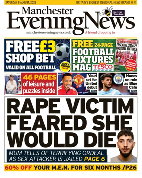 Cover of Manchester Evening News