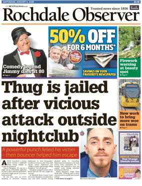 Cover of Rochdale Observer