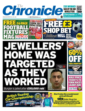 Cover of The Chronicle (South Tyneside and Durham)