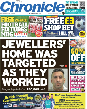 Cover of The Chronicle (UK)