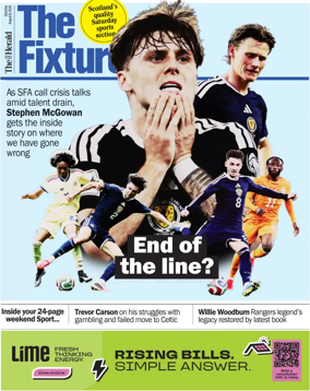 Cover of Herald Sport