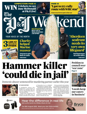 Cover of The Press and Journal (Aberdeen and Aberdeenshire)