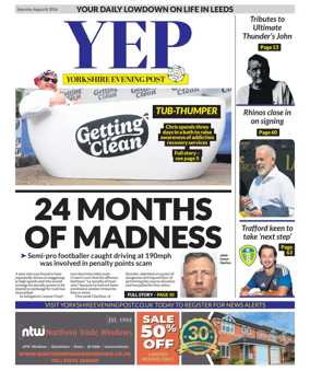 Cover of Yorkshire Evening Post