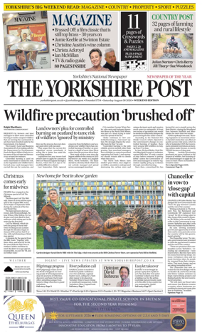 Cover of Yorkshire Post