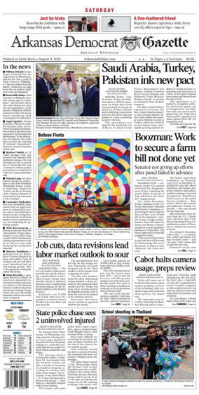 Cover of Arkansas Democrat-Gazette