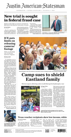 Cover of Austin American-Statesman