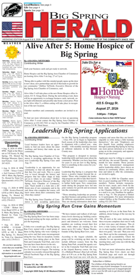 Cover of Big Spring Herald Weekend